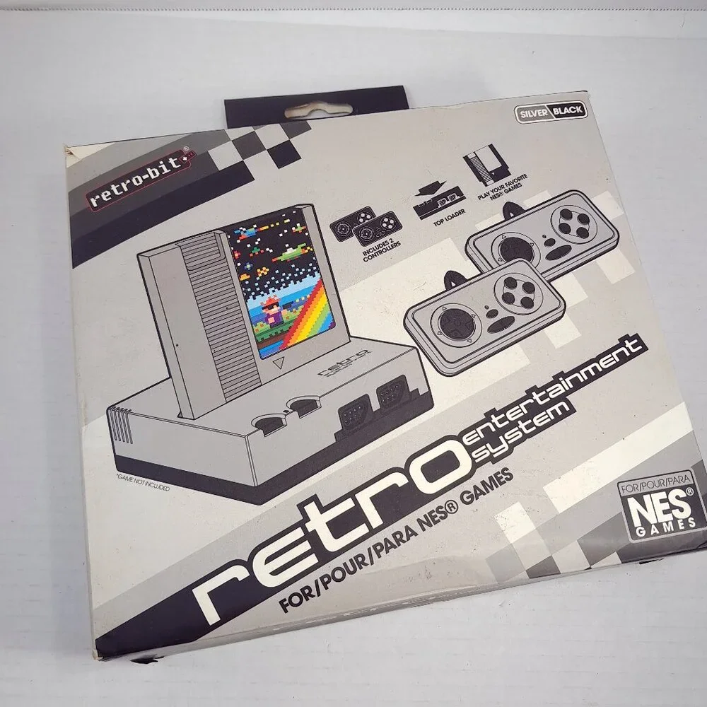 Retro Bit for Nintendo NES retro video game‎ console Entertainment System gaming